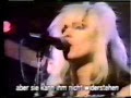 Blondie - Rifle Range/In The Flesh 1977 Early TV Promo Video