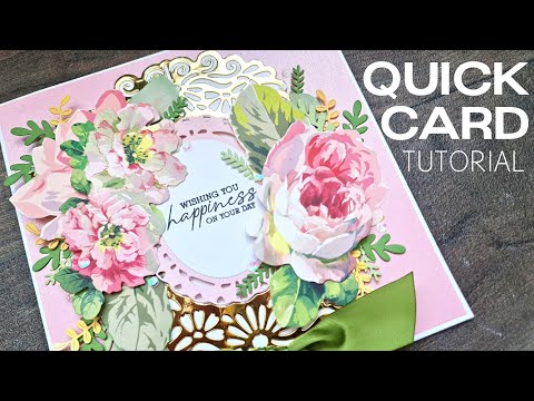 Wedding Card | Quick Card Tutorial