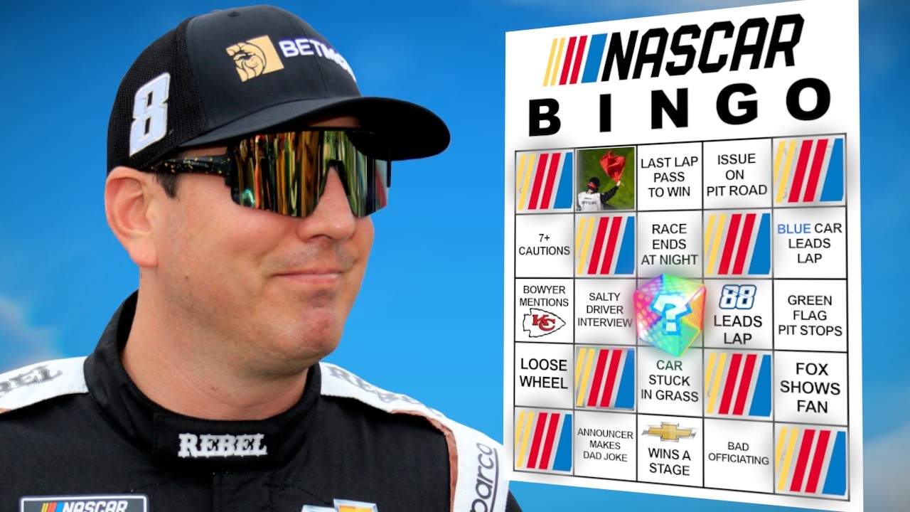 Я играл в NASCAR Bingo…