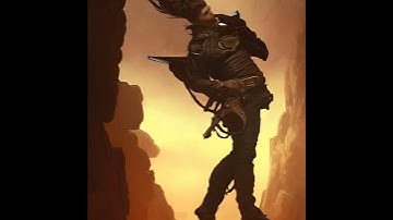i asked AI to draw gunslinger from hell | AI ART