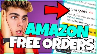 How i got FREE STUFF Off AMAZON! FREE AMAZON ORDERS!