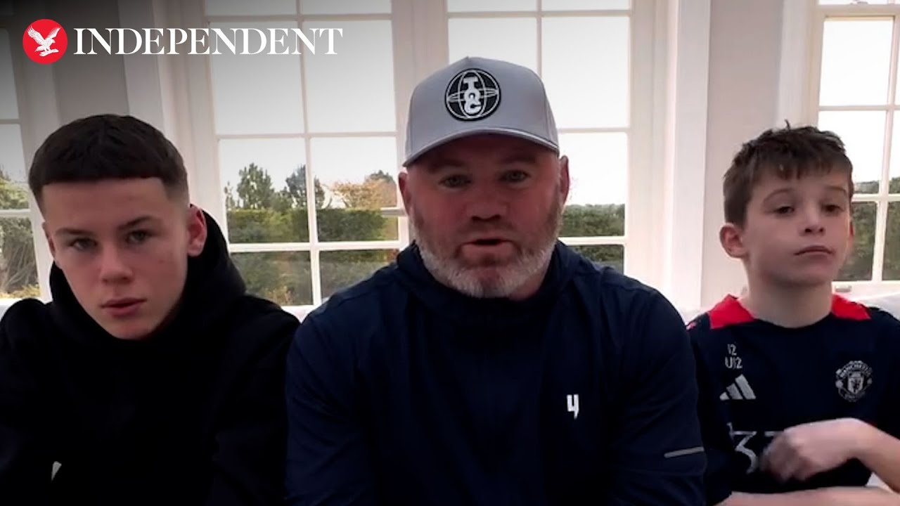 Wayne Rooney calls Coleen his ‘Queen’ in sweet video message with sons ahead of I’m A Celeb final
