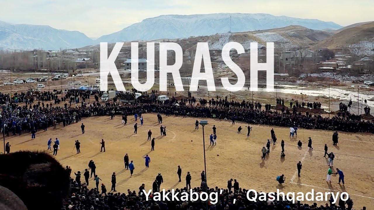 Yakkabog‘da Katta To‘y Kurashi | Traditional Uzbek Wrestling in Qashqadaryo
