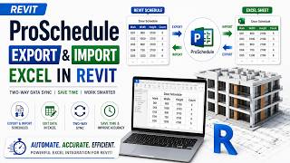Revit Schedule Automation | Export to Excel and Import Back to Revit