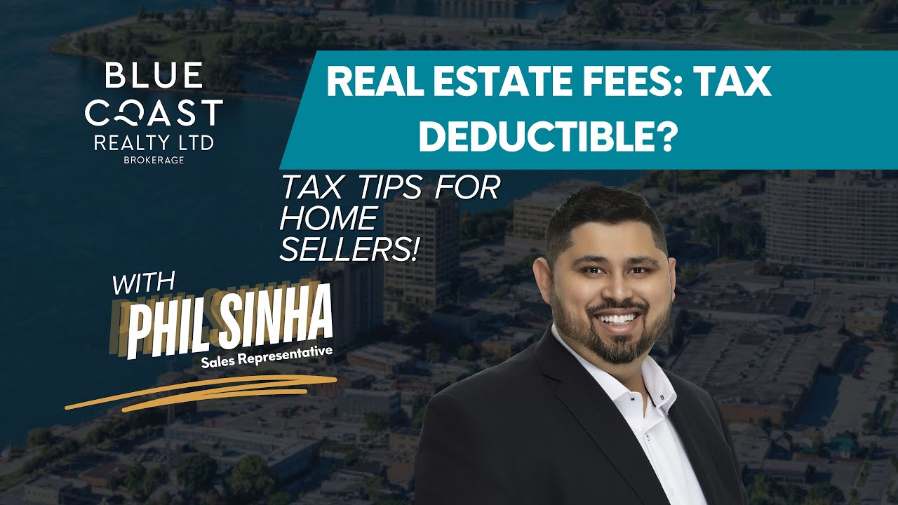 Are Real Estate Fees Tax Deductible? What Ontario Sellers Need to Know