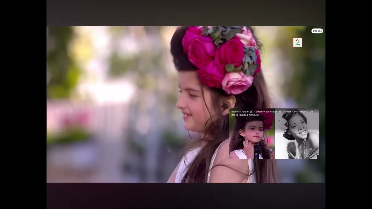 What a difference a day make (cover Angelina Jordan of Dinah Washington’s 1959 version)