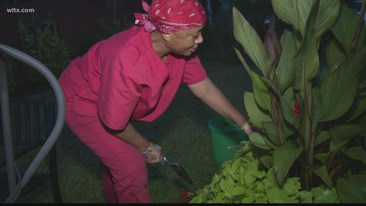 SC woman gardens more than 300 plants in her yard to cope with stress