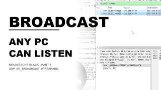 C\C++ Broadcasting UDP Messages to Any PC via BeagleBone Black
