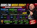 DDR5 em modo DDR4 4000 CL22 vs 6400 CL24 vs 8400