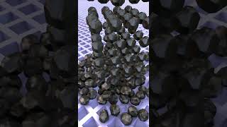 Unreal Forest Stones Rockfall Into Void #simulation #shorts #physics