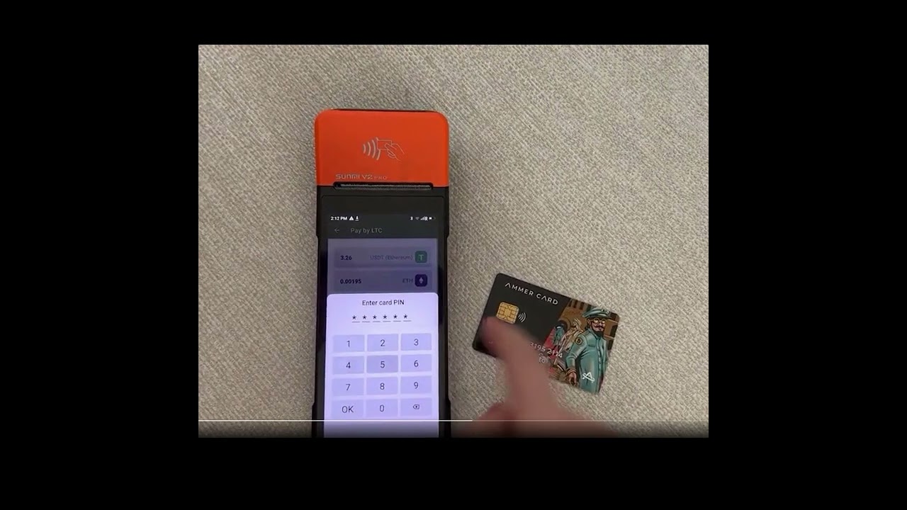 Making History: The First NFC Litecoin Transaction on Swiss Crypto-Only  Ammer Card