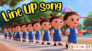 Line Up Song | Fun Kids