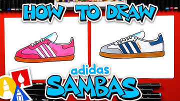 How To Draw Adidas Sambas