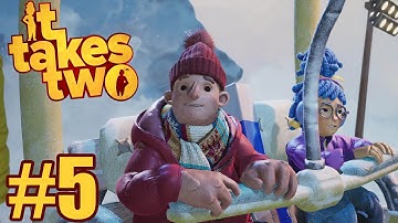 It Takes Two Gameplay Walkthrough Part 5 - Chapter 5 Snow Globe