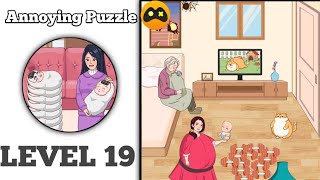 Annoying Puzzle Level 19 Solution Walkthrough 