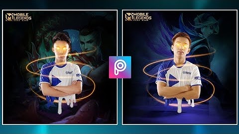 Mobile Legends Avatar Glow Eyes Edit In PicsArt ( Tagalog Tutorial )