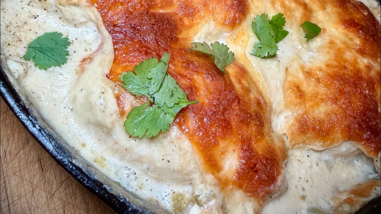 Green Chile Chicken Bake