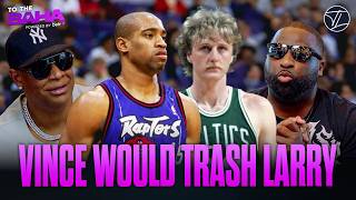Debating if Vince Carter is COOKING Larry Bird in ONES 👀