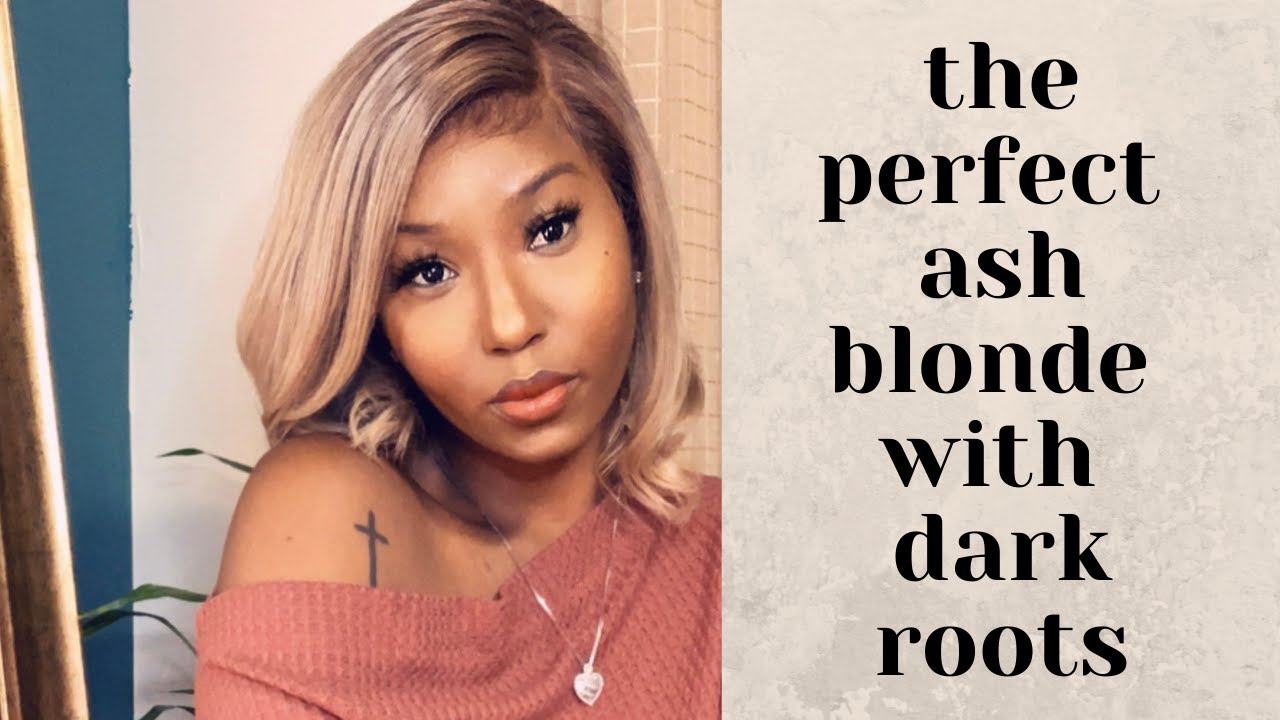 How To: Easy DIY Ash Blonde With Dark Roots Tutorial | ft. Ula Hair