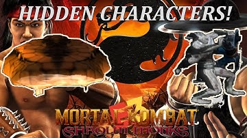 Mortal Kombat Shaolin Monks E3 DEMO! Cut and Unused Characters!