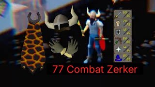 Insane 77 Combat Zerker Pking Osrs Pking