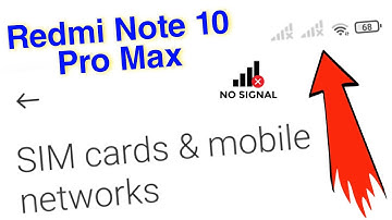 How to Fix Redmi Note 10 Pro Max Network Problem | Redmi Note 10 Pro Max No Service Solution