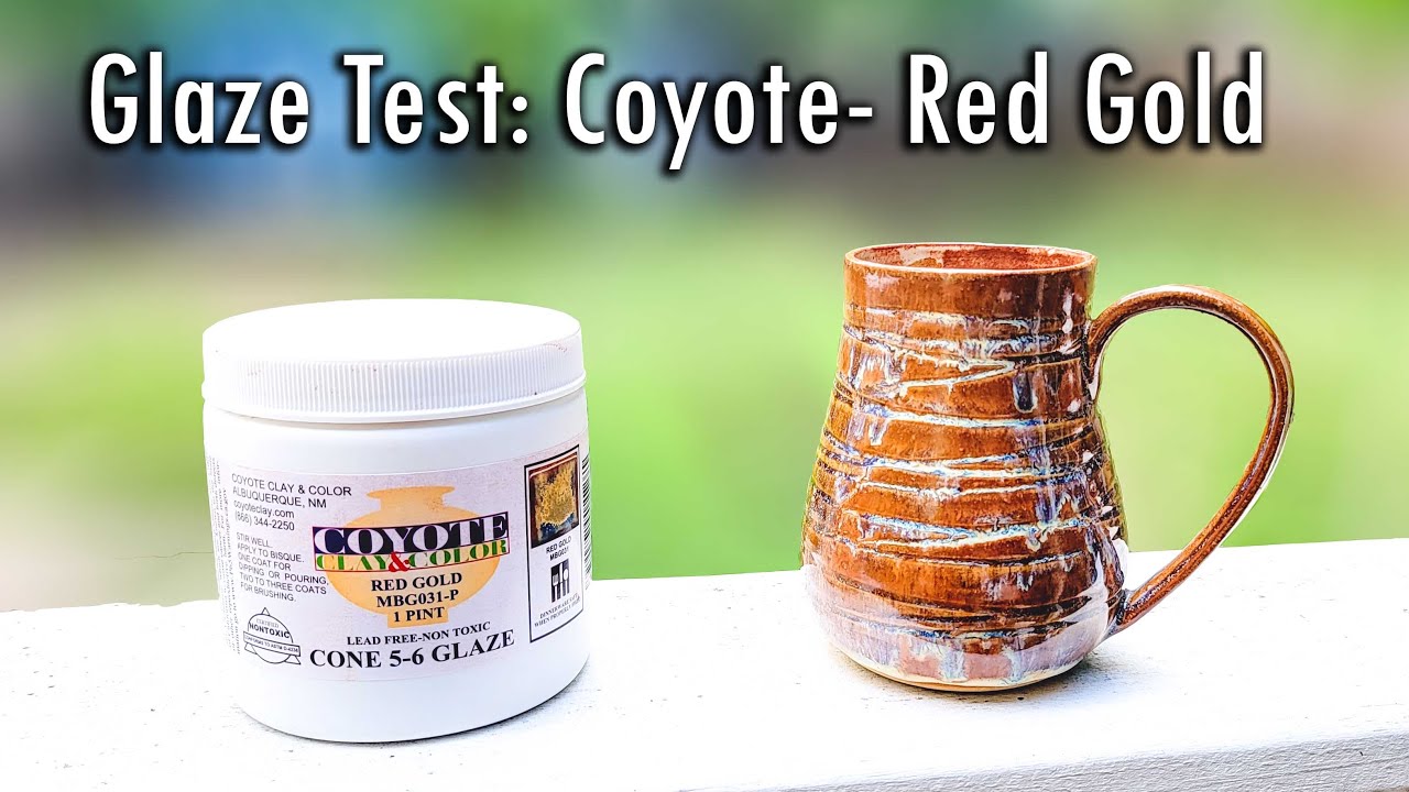 Glaze Review: Red Gold by Coyote Clay & Color