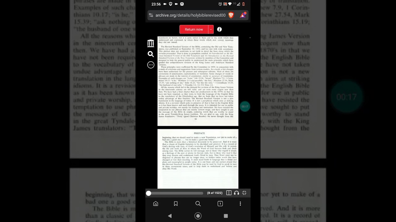 The Holy Bible 1959 Sin Libros Apocrifos o Deuterocanonicos