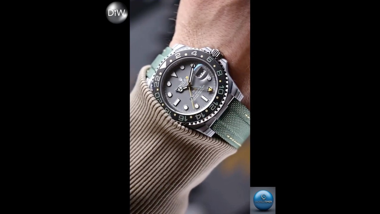 You've Gotta See the New DiW Rolex GMT Master VERDANT GRAY!