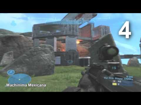 "Gameplay" Halo Reach: Comentarios sobre el canal y contando machacadas! FFA DMRs By: RicardoTM