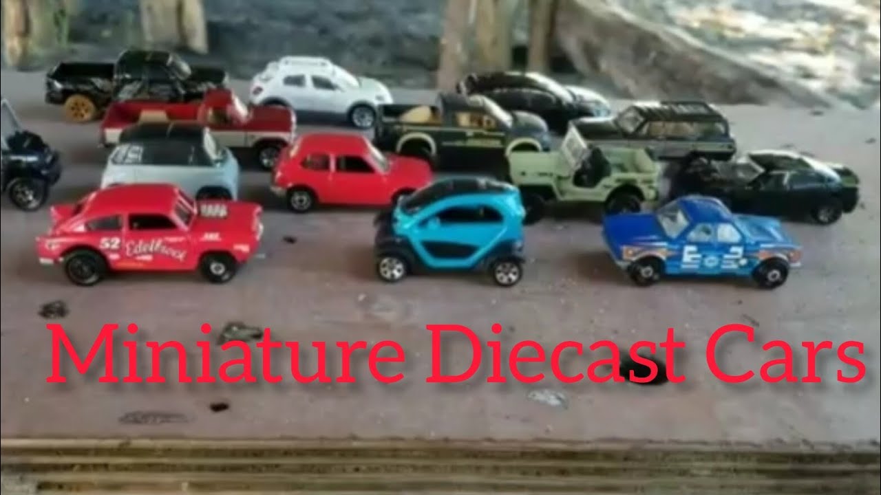 Showing Miniature Diecast Cars 