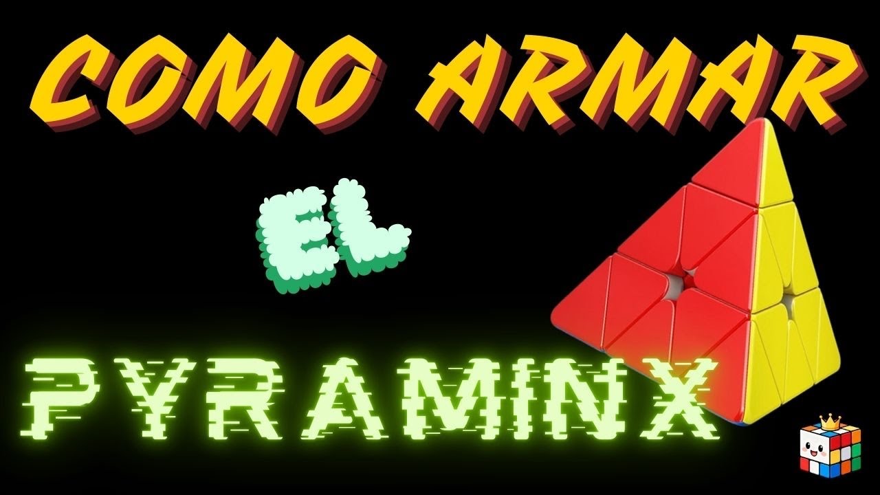 Cómo armar el pyraminx (la pirámide de cubo) 