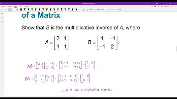 8 4 Multiplicative Inverses of Matrices and Matrix Equations