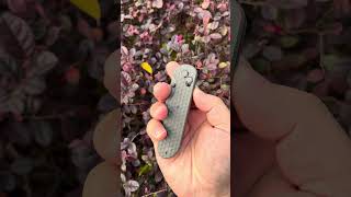 Titanium strength, M390 edge - your outdoor cutting solution. GEO2402C. #knife #edc #geo #outdoors