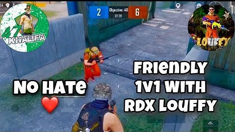 47 khalifa Vs RDX louffy | friendly 1v1 M24 | no hate just Enjoy the Gameplay