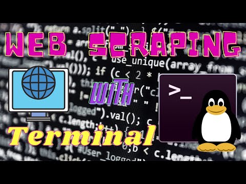 Web Scraping with Linux Terminal feat. pup