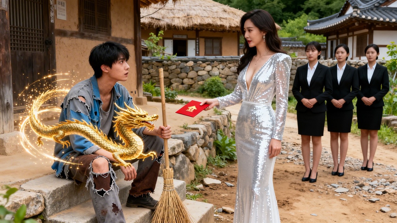 被全村嘲笑的傻子，竟在深山覺醒真龍傳承！不僅治好了全村絕症，還帶領各路美艷嬌妻致富。當初嫌我窮的前任跪求複合！#短劇 #爽劇 #drama #總裁 #逆襲 #愛情