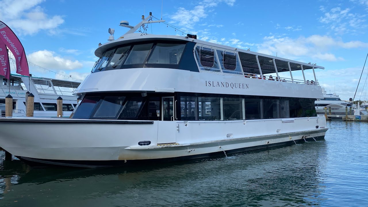 Miami Millionaire's Row SUNSET Sightseeing Cruise on the Island Queen