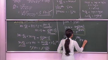 MATHS-XII-9-08 Linear diff. equation,  Pradeep Kshetrapal channel