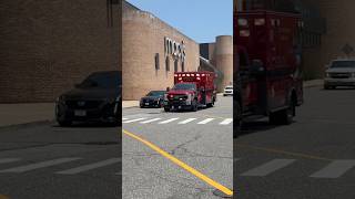 Centereach FD | Medic 17 and Responder 80 Arriving to a MVA
