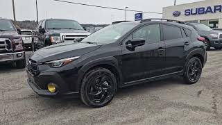 2026 Subaru Crosstrek Limited 2.5L Crystal Black Silica 26CT8110
