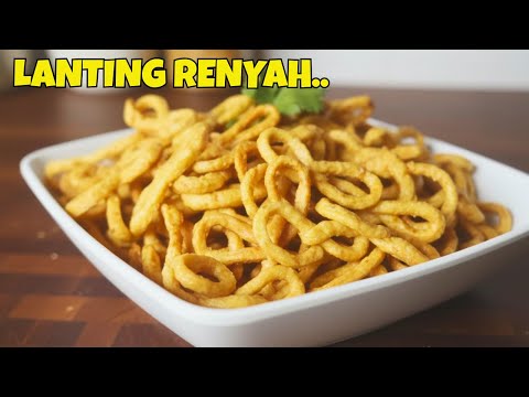 Cara Membuat Lanting Singkong Parut