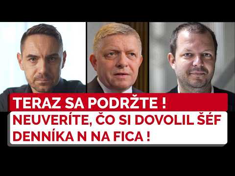 NEUVERÍTE, čo zverejnil novinár Denníka N o premiérovi Ficovi. Gyimesi spustil zemetrasenie