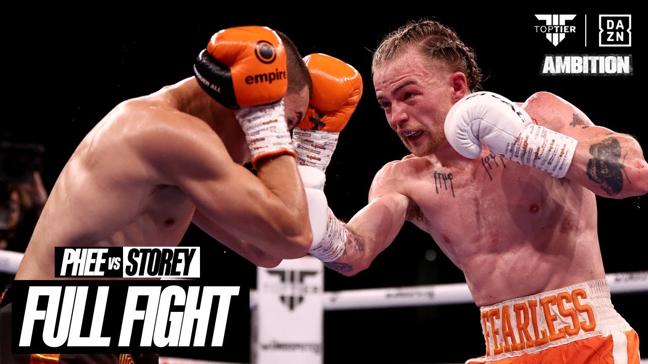 Zach Phee v Frankie Storey | Southern Area Title | FULL FIGHT