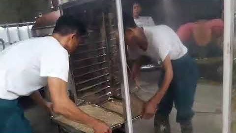 Lắp đặt nồi nấu rượu 50kg gạo và tủ nấu cơm đa năng cho nhà anh Hậu ở Kim Bôi - Hòa Bình