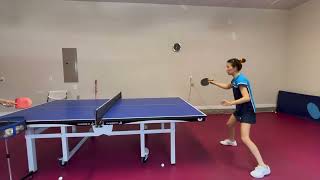 Butterfly Training Tips with Hong Lin - Reversed Penhold Backhand Loop