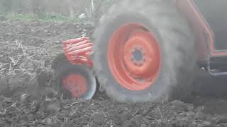 Aratura con aratro a dischi con same centauro 70 special