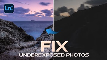 FIX Underexposed Photos in Lightroom Classic