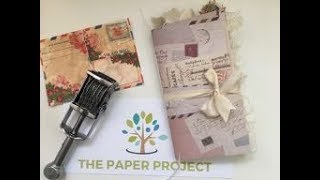 Vintage Traveler's Notebook Junk Journal - DT for Tsunami Rose Designs