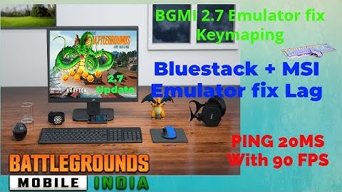 BGMI on Emuloter | Bluestack Fix All Problem |BGMI Fix  2.7 Update